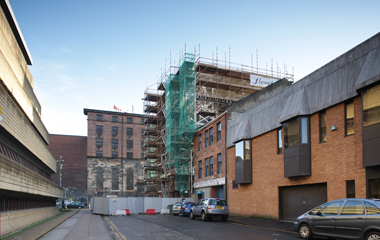 Work continues at Glasgow City Mission